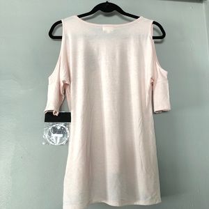 Love Tribe Womens Juniors Embroidered Cold Shoulde